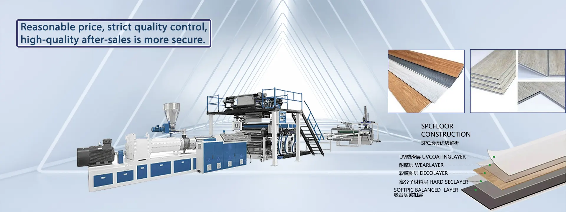 SPC production line